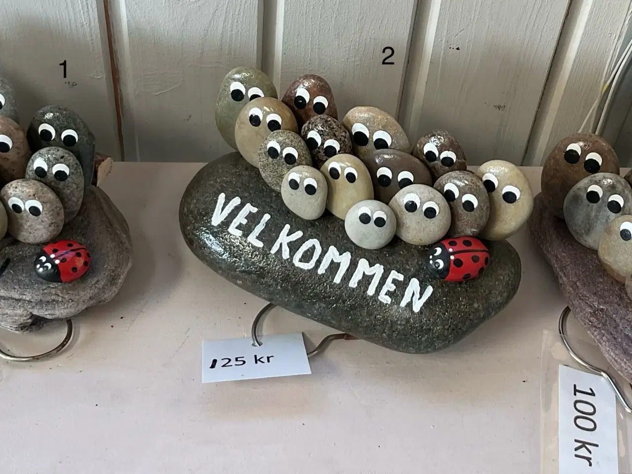 Billede 1 - Stenkunst Øjesten 