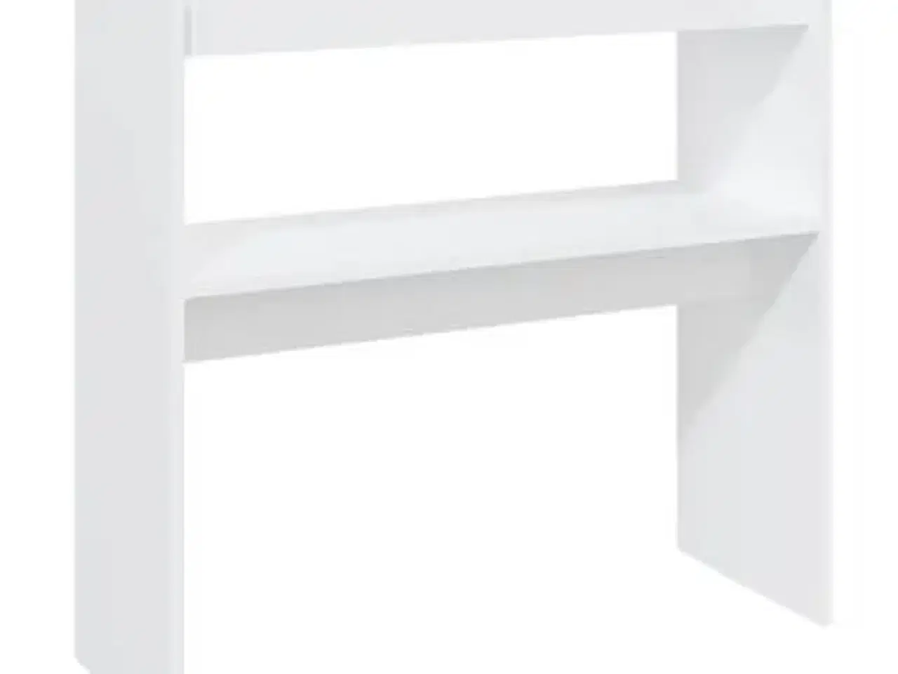 Billede 1 - vidaXL konsolbord 80x30x80 cm spånplade hvid