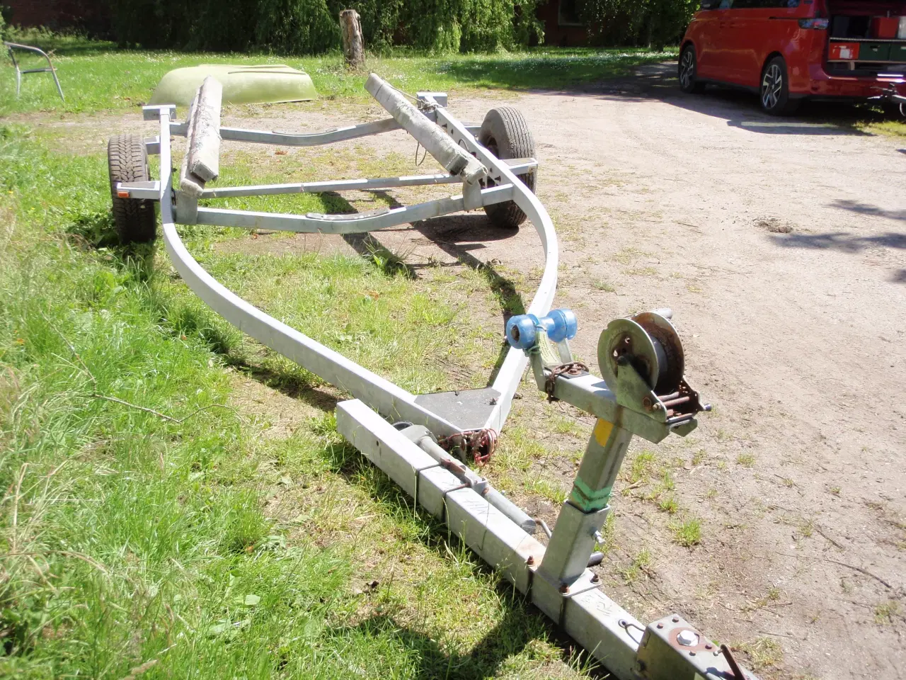 Billede 3 - Bådvogn til motorbåd
