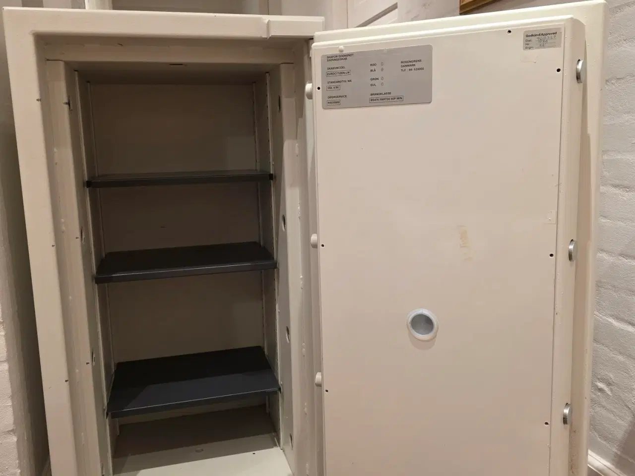 Billede 2 - Rosengrens pengeskab - Skafor blå 