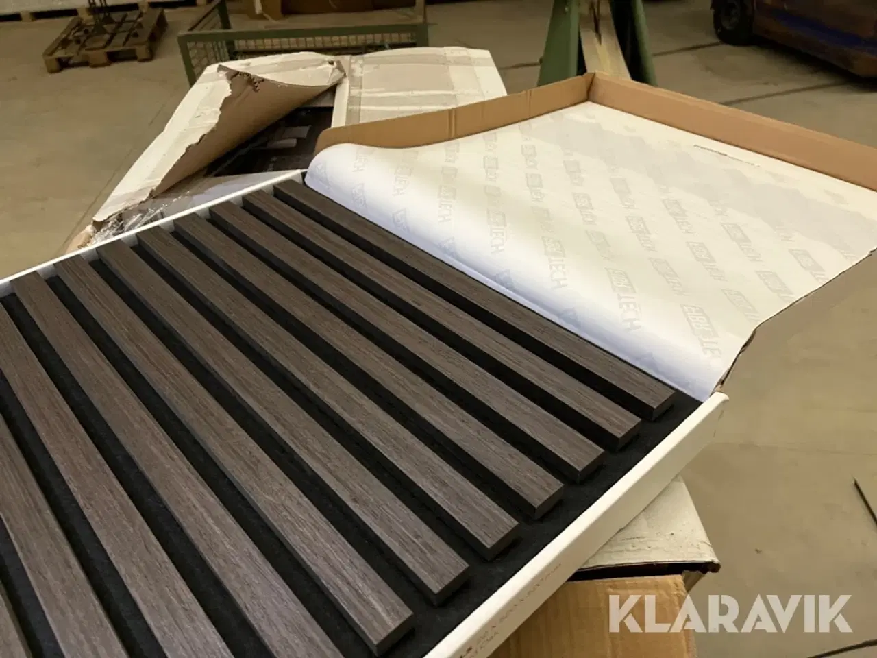 Billede 1 - Akustik paneler Fibrotech Smoked Oak 80 styk