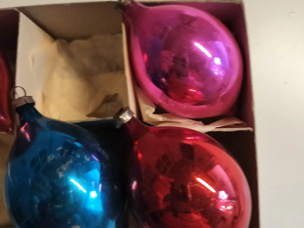 Billede 2 - Gamle Glas julekugler dråber