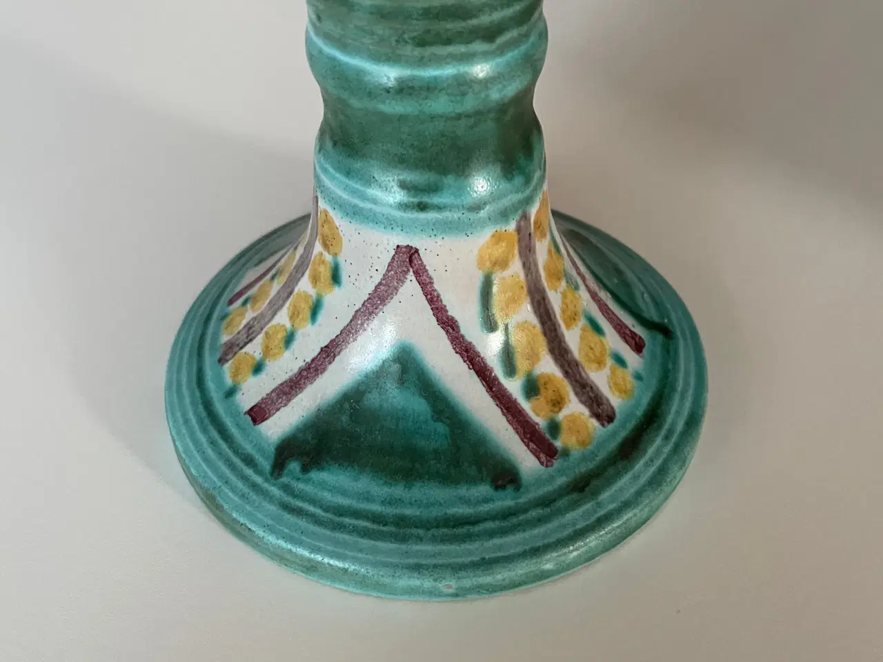 Billede 1 - Keramik lysestage