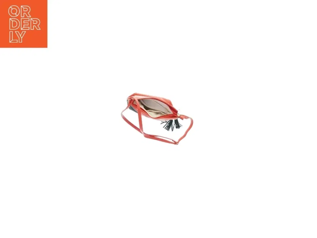 Billede 2 - Fin skind skuldertaske (str. 30 x 10)