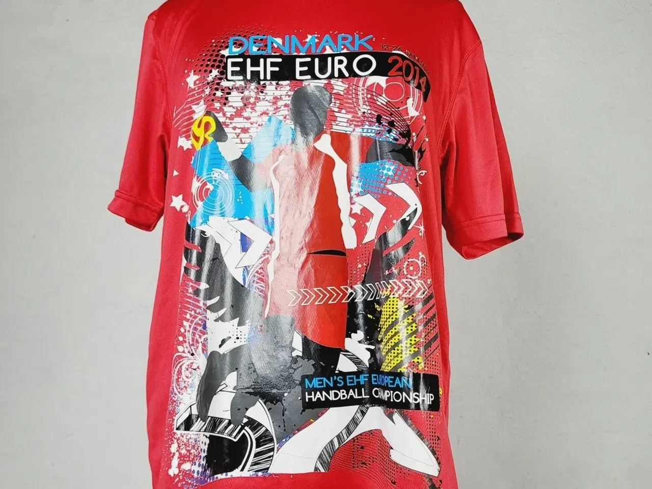 Billede 1 - ⭐️- EHF EURO 2014 T-Shirt - Str. L, YES Active (Ar