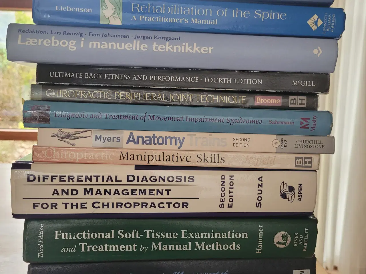Billede 1 - Bøger til fysioterapi/kiropraktik 