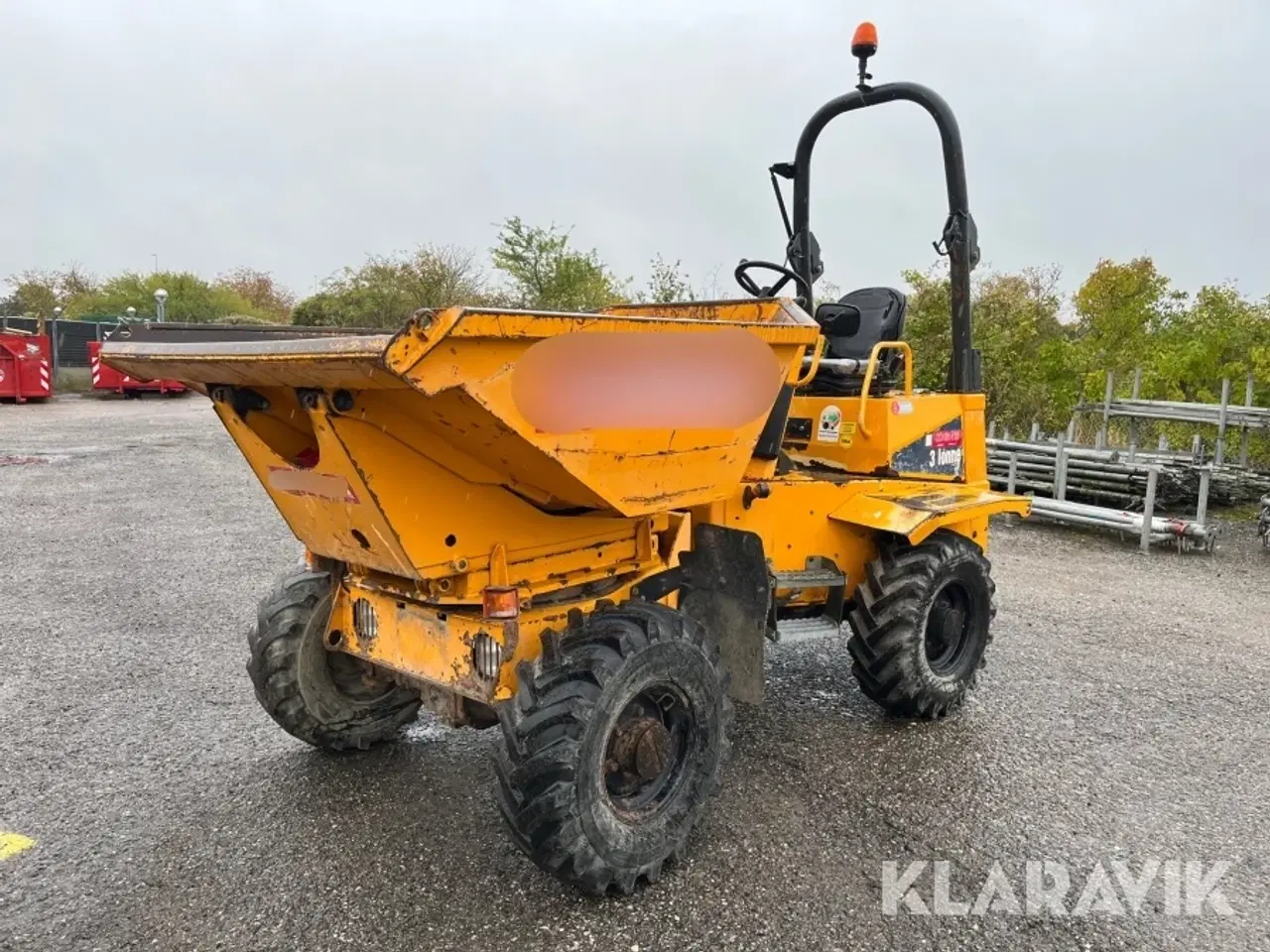 Billede 1 - Dumper Thwaites Mach475 3 Tonne Høj-Tip