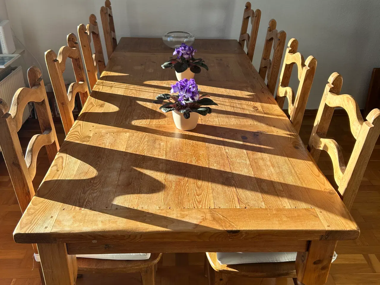 Billede 1 - Spisebord incl. 10 stole