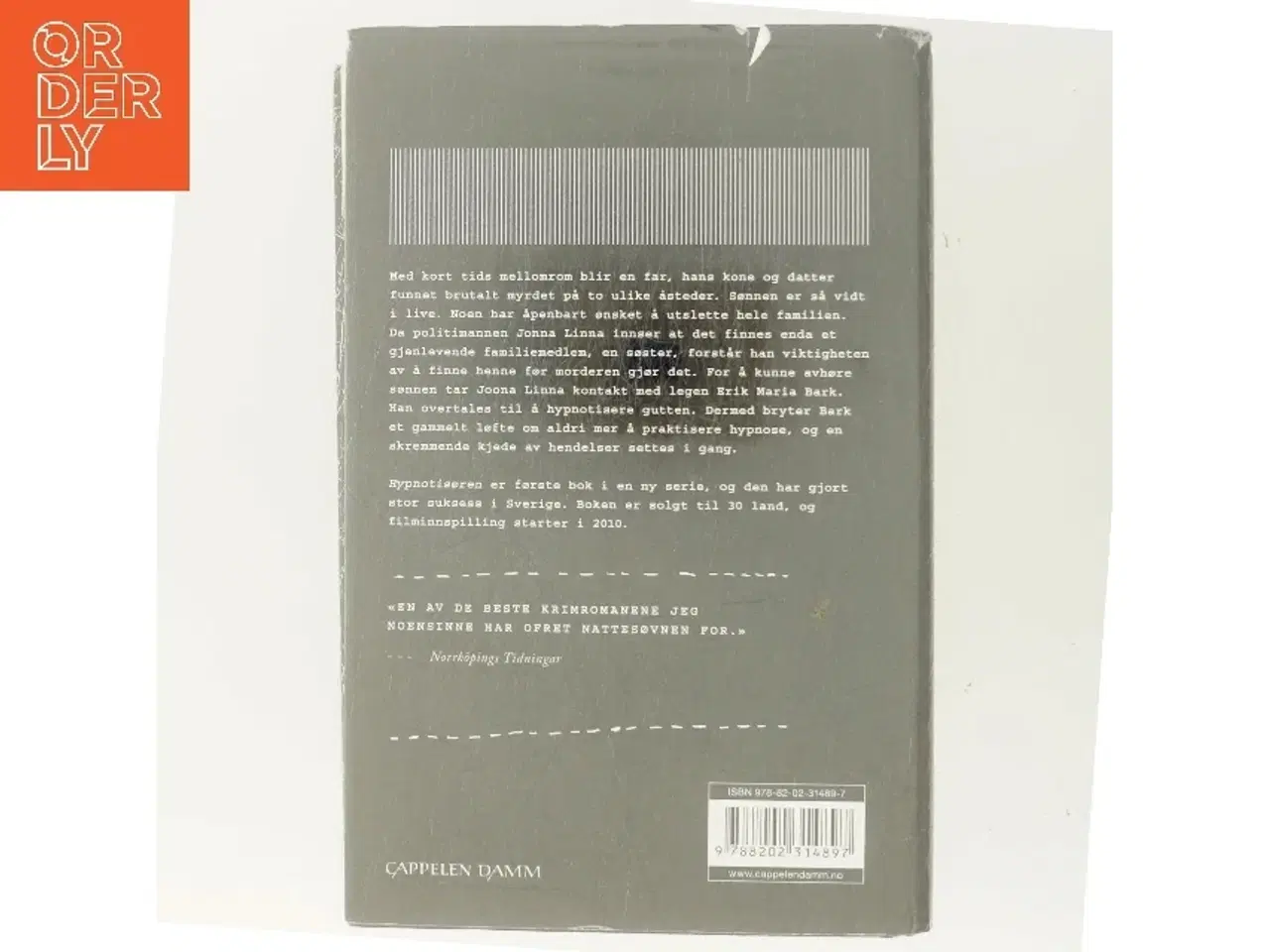 Billede 3 - Hypnotisøren af Lars Kepler (Bog)