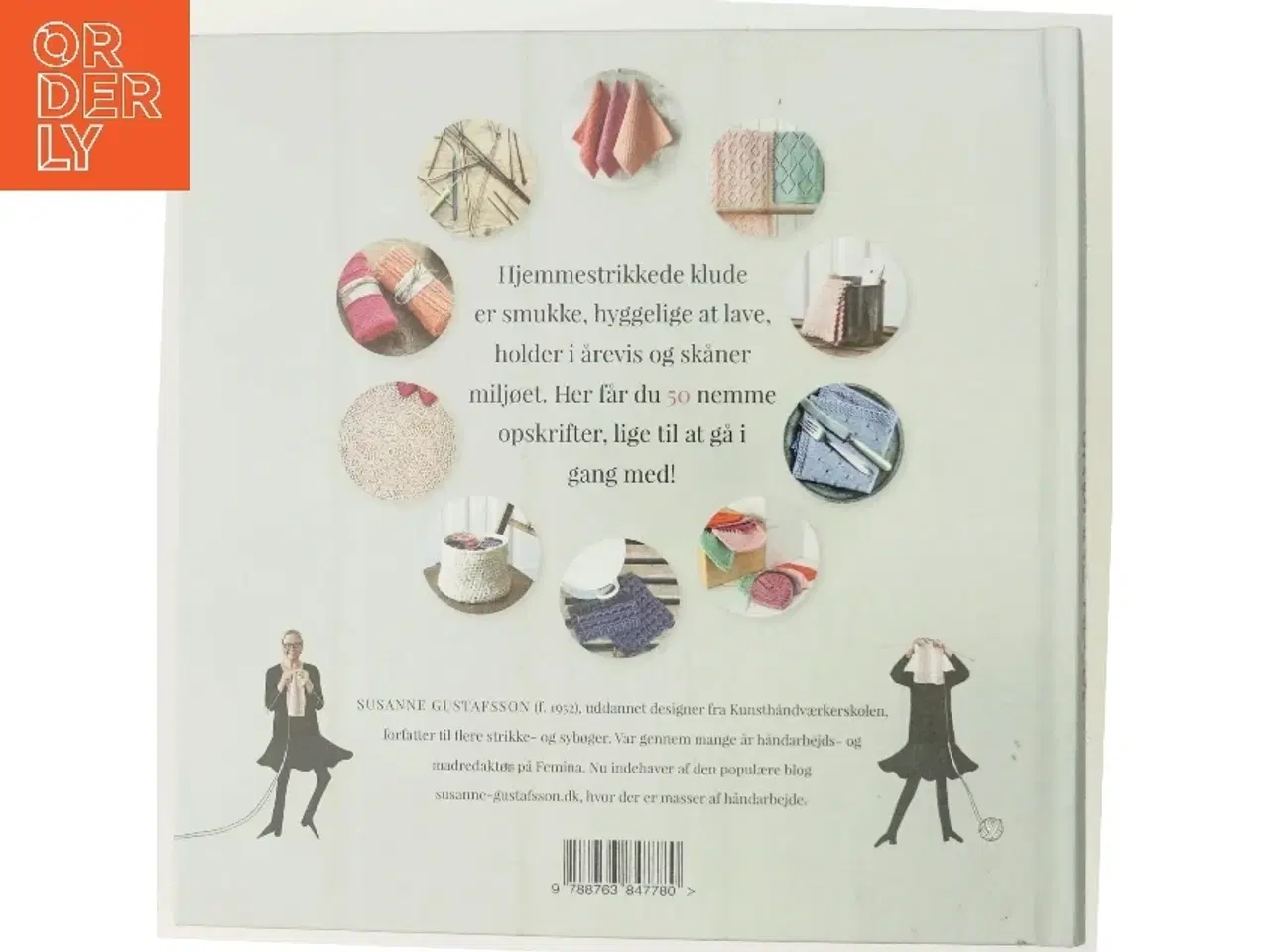 Billede 3 - Skønne klude : 50 ting du nemt kan strikke og hækle til dit hjem af Susanne Gustafsson (Bog)