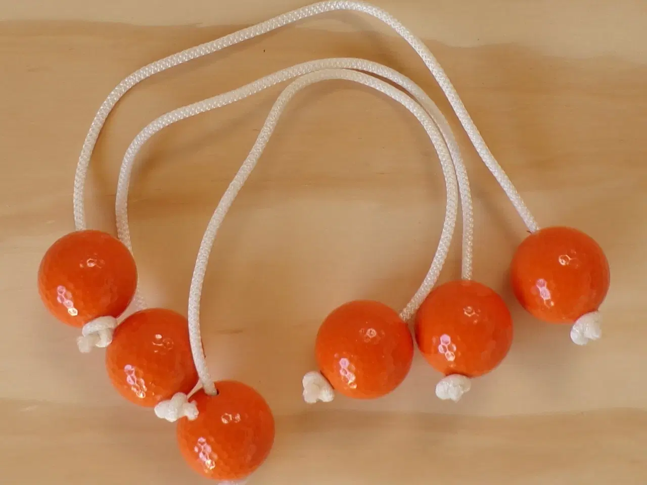 Billede 1 - Bolas til stigegolf pastel orange