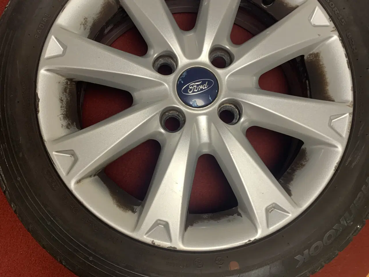 Billede 4 - Alufælge med sommerdæk