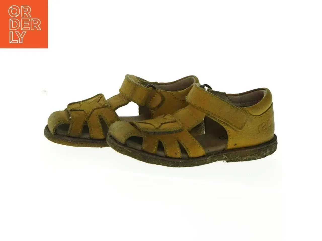 Billede 6 - Rap rap khaki gule børnesandaler (str. 26)