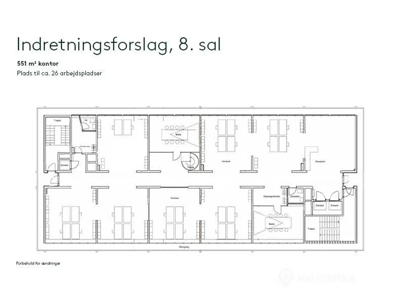 Billede 5 - Lyst og præsentabelt kontorlejemål på 1.170 m²ved Viby Centret syd for Aarhus