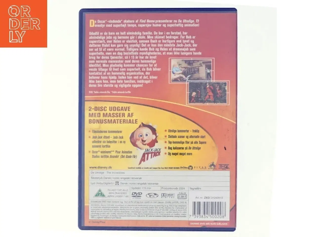 Billede 3 - De utrolige fra Pixar