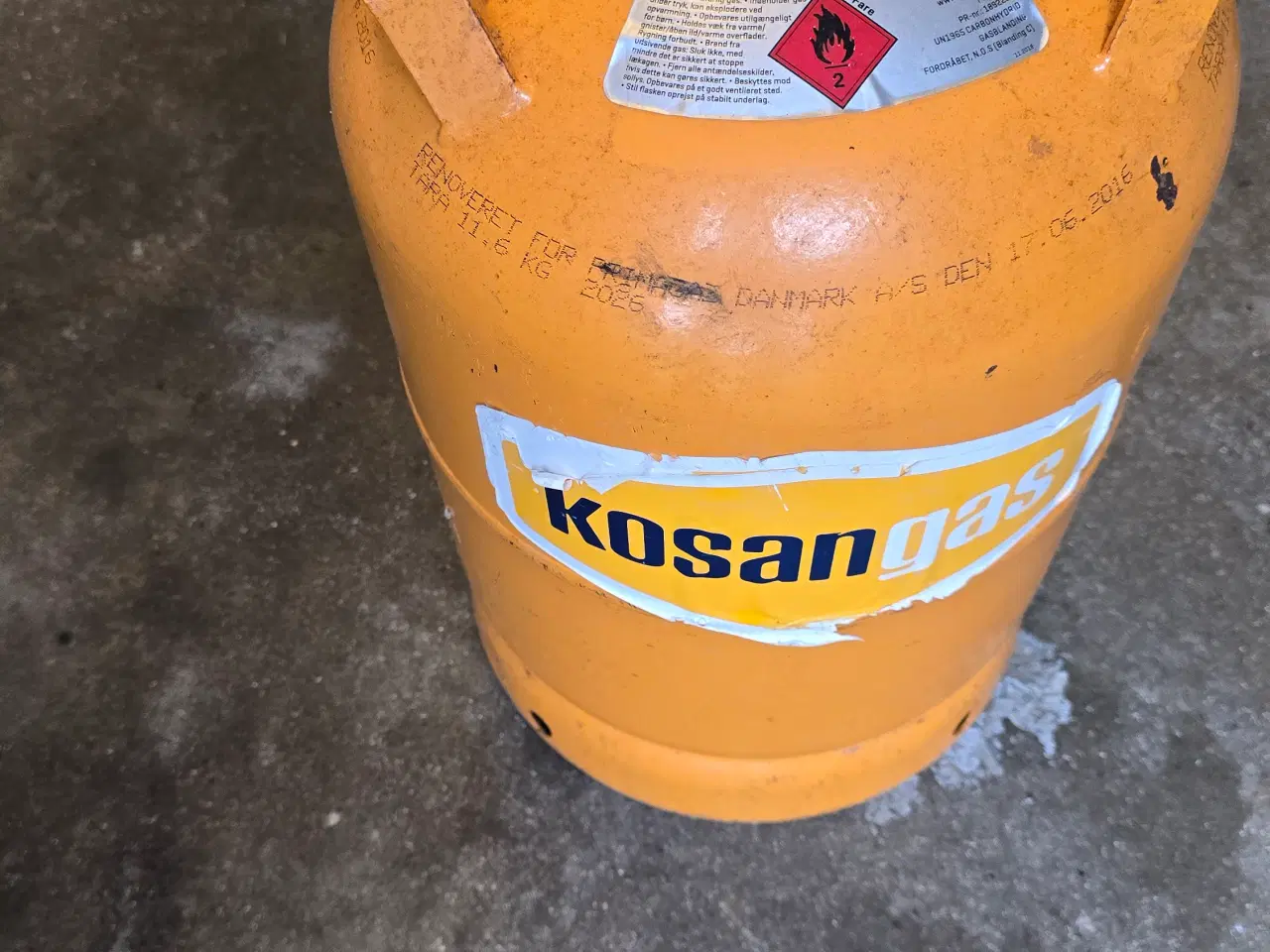 Billede 1 - 11 kg. tom gasflaske