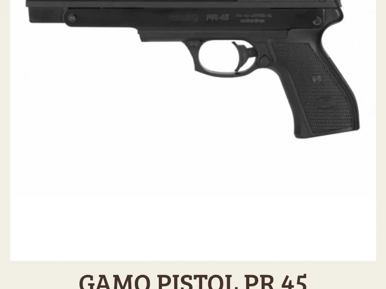 Billede 1 - Gamo luftpistol pr-45, rekylfri 4,5 mm.  SOM NY.