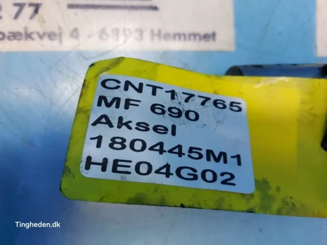 Billede 7 - Massey Ferguson 690 Aksel 180445M1