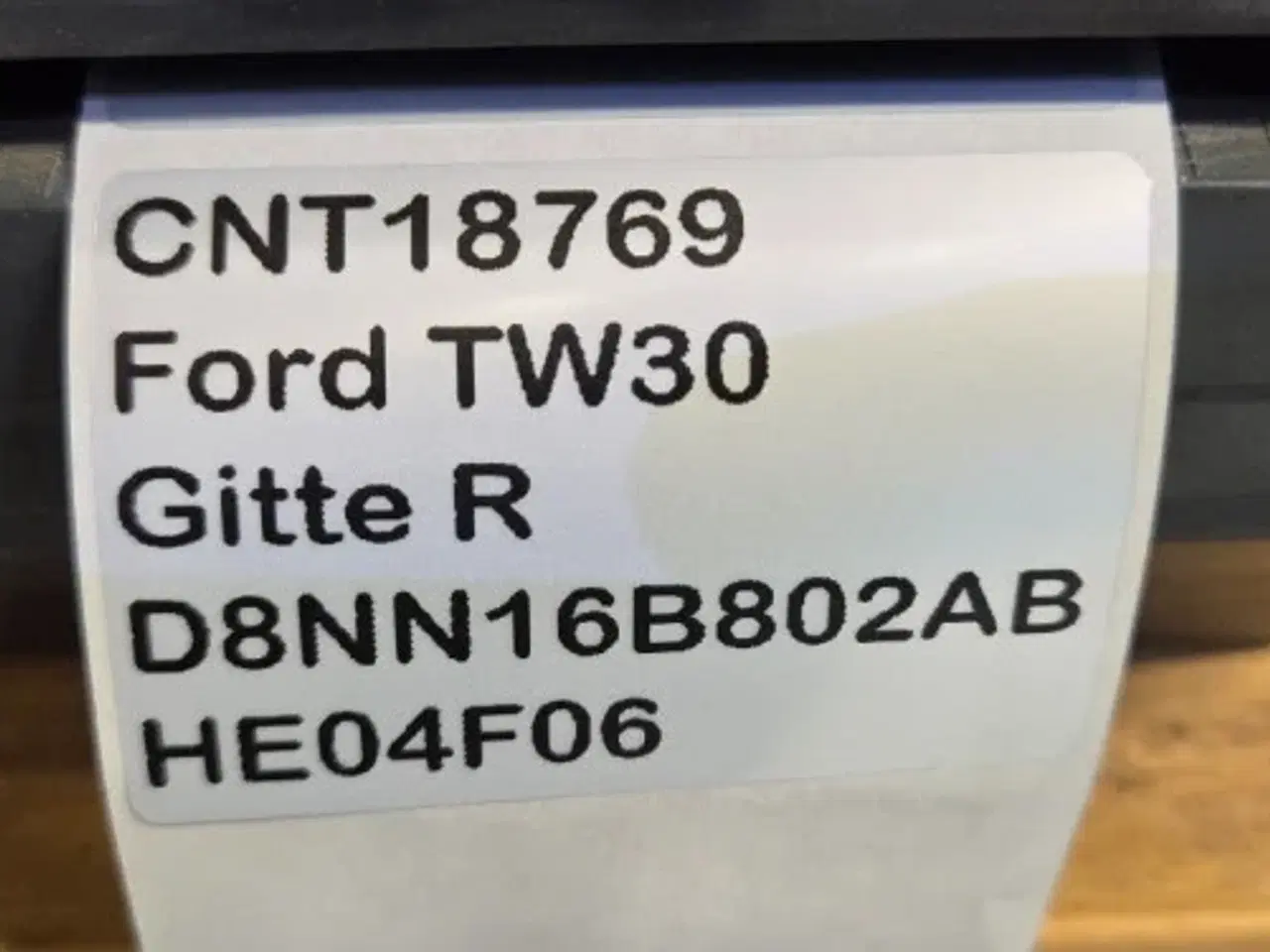 Billede 12 - Ford TW30 Gitte R.  D8NN16B802AB