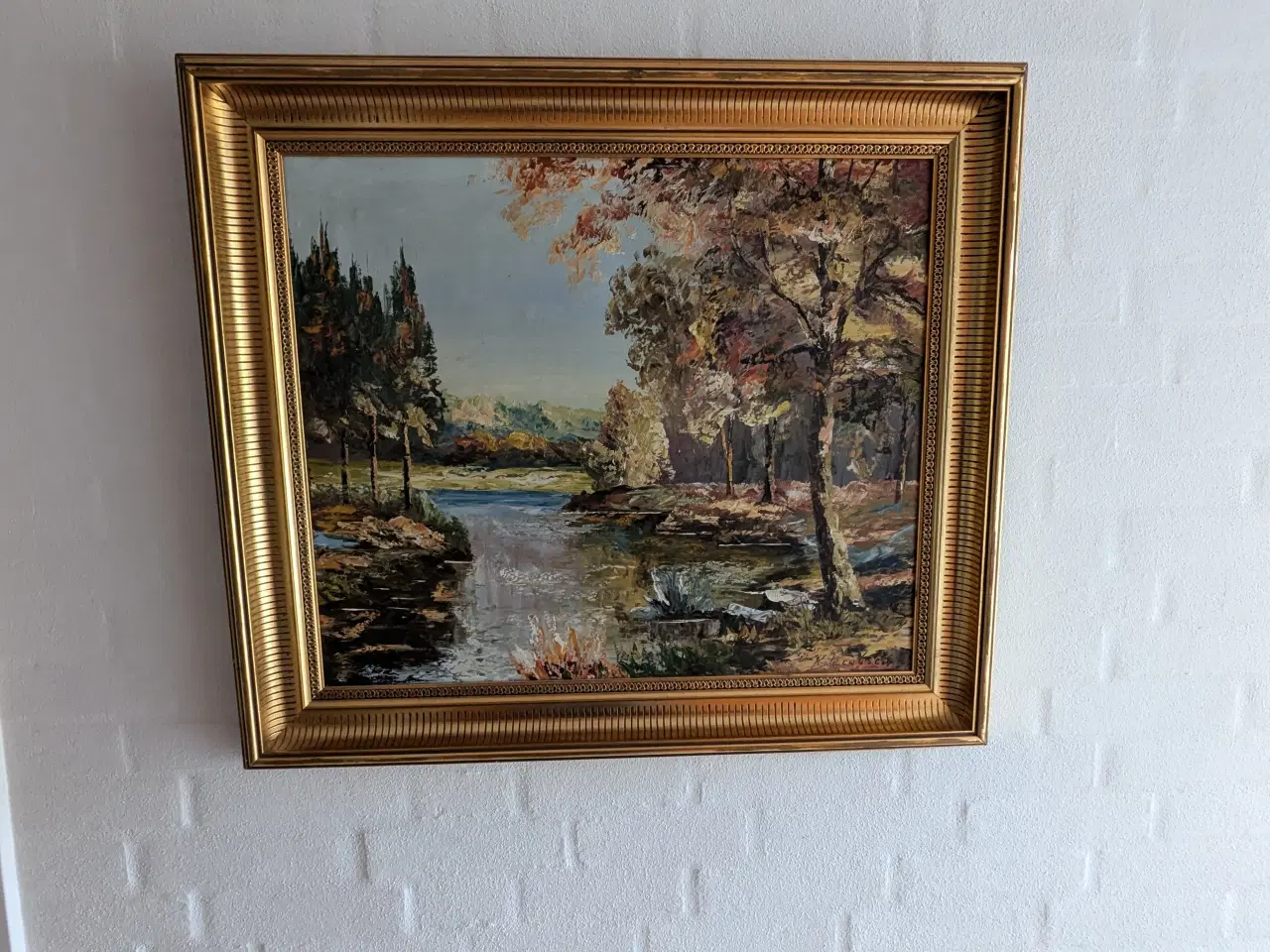 Billede 1 - Maleri af K Jacobsen