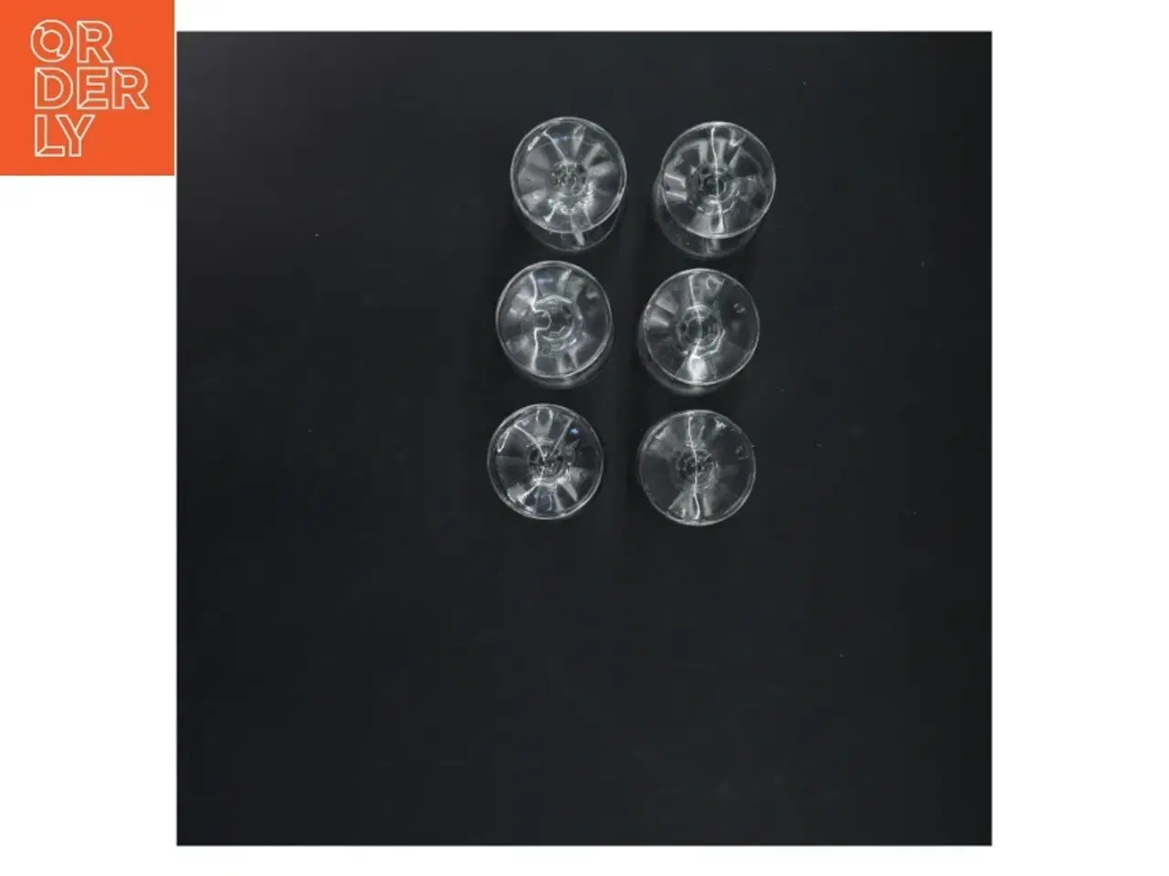 Billede 3 - Sæt med 6 små glas (str. 10 cm. 6 styk)