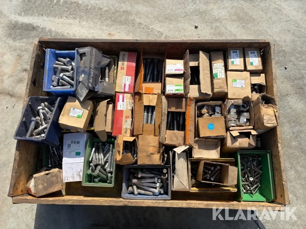 Billede 2 - Rustfri bolte og møtrikker blandet 140 kg