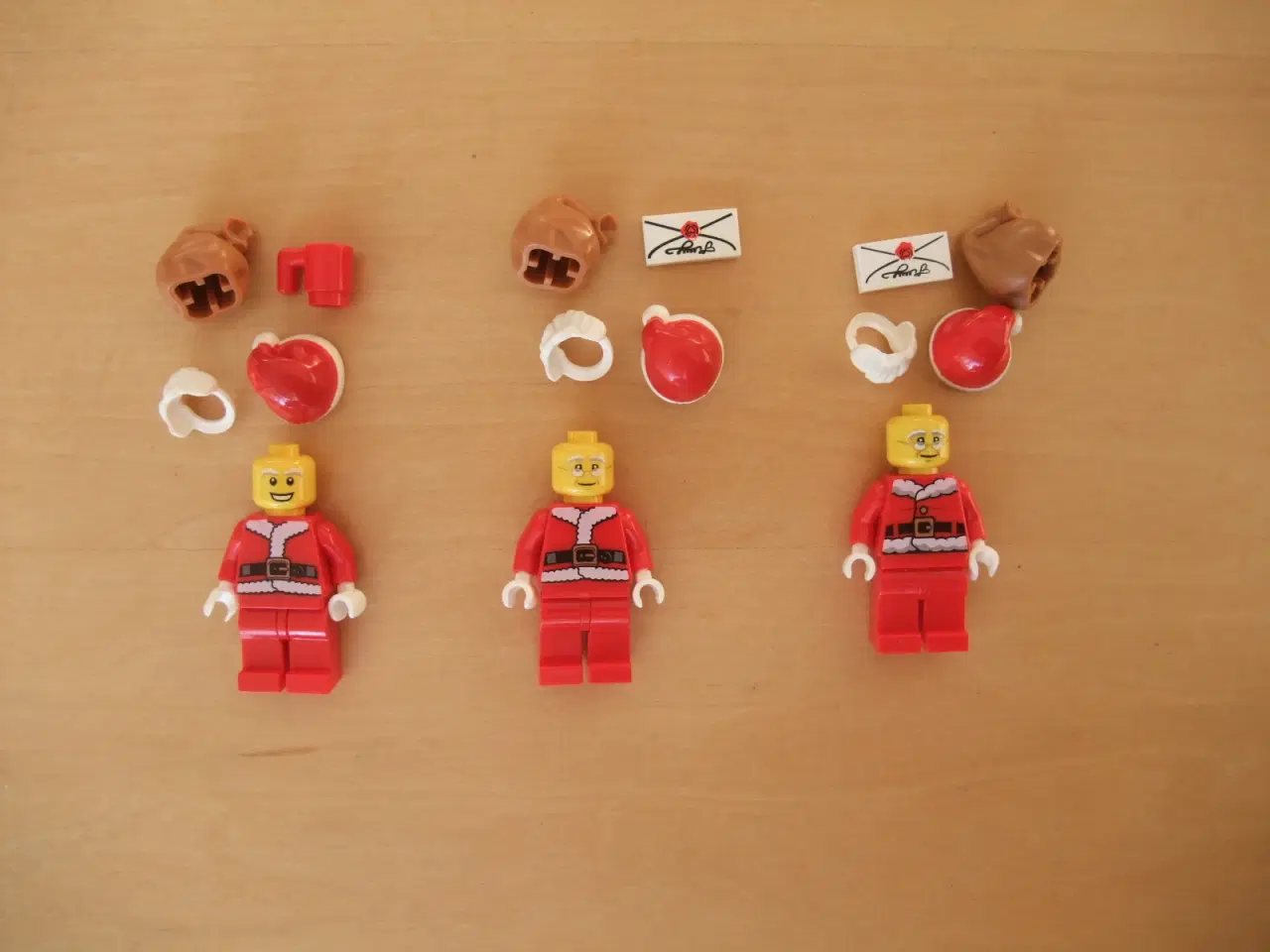 Billede 2 - Lego Julemænd Figurer