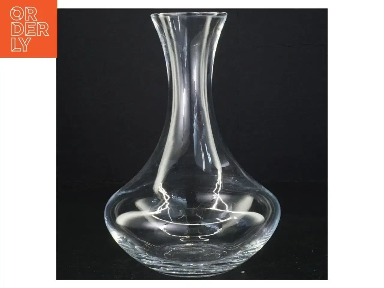 Billede 1 - Vinkaraffel fra Holmegaard (str. 23 xn 17 cm)