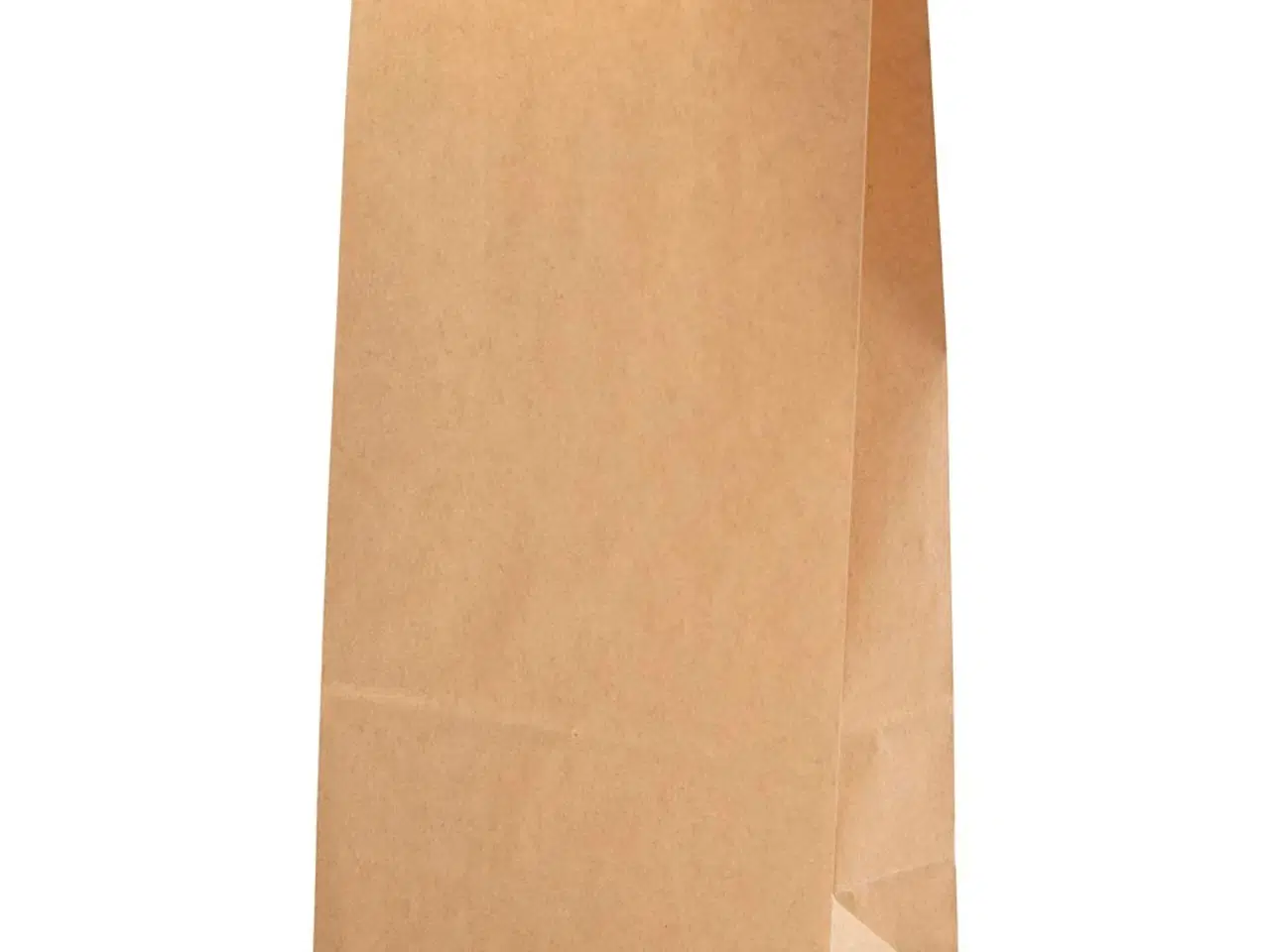 Billede 1 - Papirposer, H: 22.5 cm, str. 6,5x11 cm, 50 g, brun, 10stk./ 1 pk.