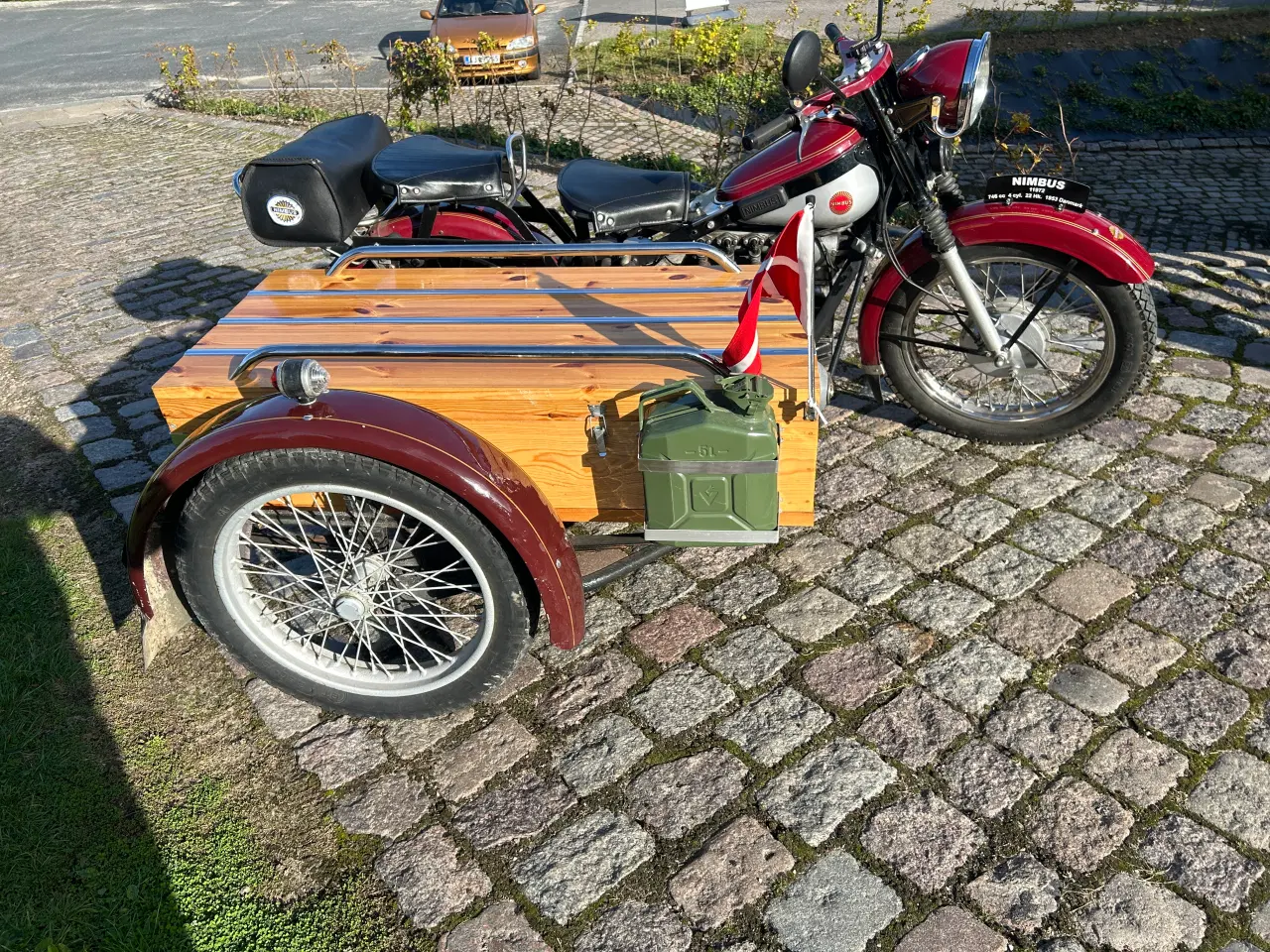 Billede 5 - Nimbus C 750 1953 med flot sidevogn