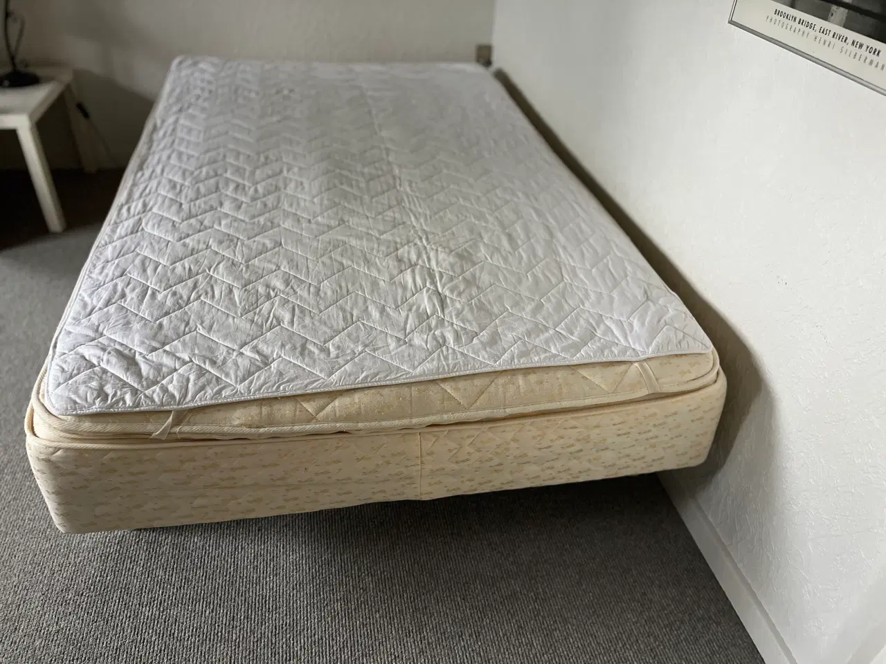 Billede 2 - Seng, 120x200cm, med top-og rullemadras