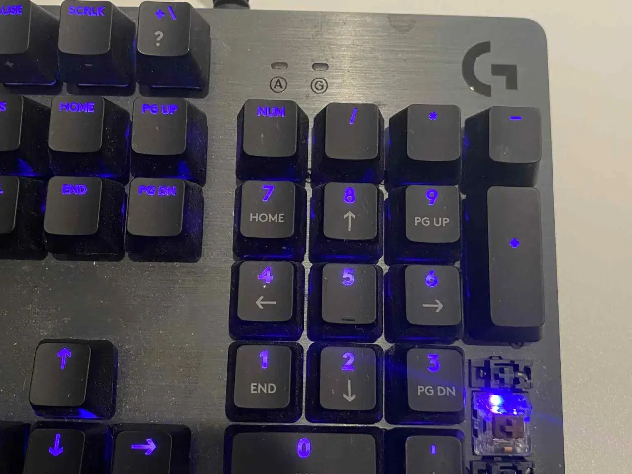 Billede 3 - Logitech G513 Carbon RGB GX Brown (pris 200kr)