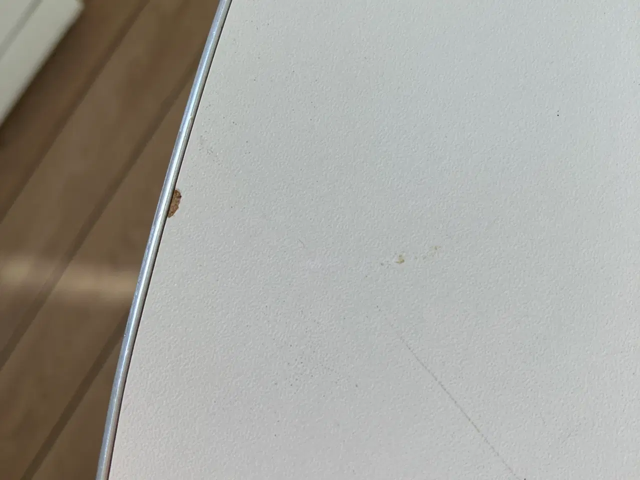 Billede 4 - Ellipsebord hvid med stålben 