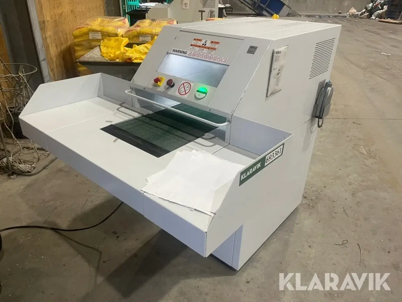 Billede 1 - Papir merkulator Ideal 4108 cc