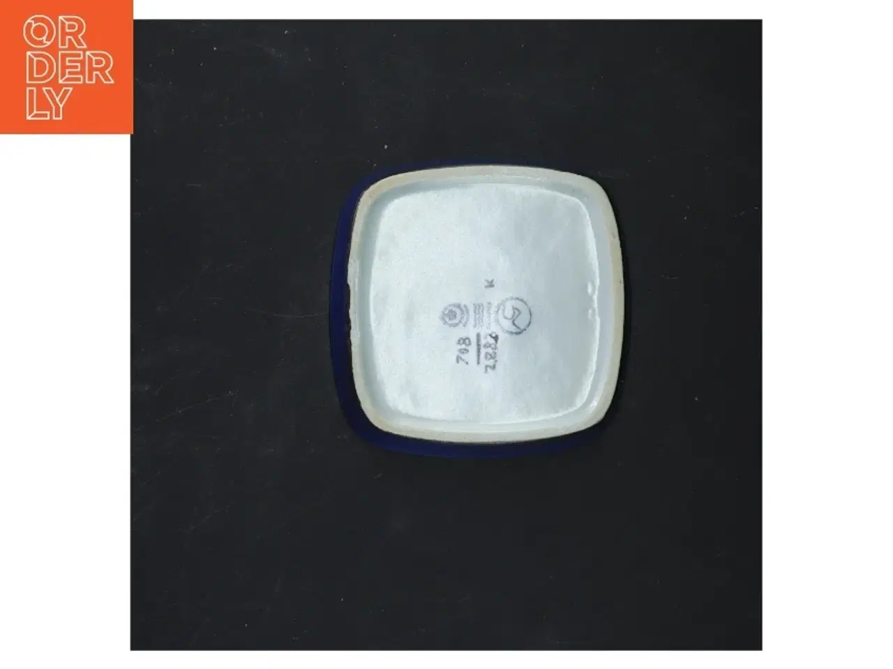 Billede 3 - Baca fajance skål med fugl fra Royal Copenhagen 708 2882 (str. 2,5x10x10 cm)