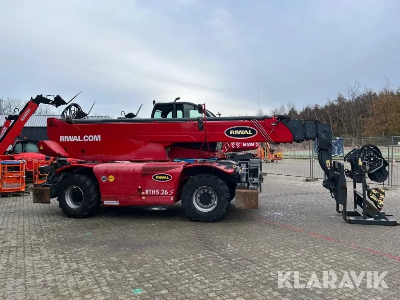 Billede 6 - Rotations Teleskoplæsser Magni RTH5.26S M/C Med Kranspil