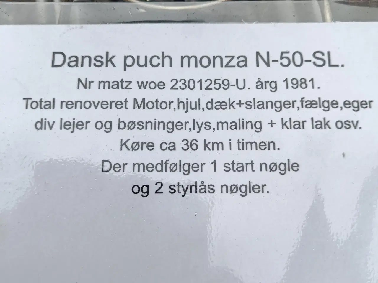 Billede 10 - Puch monza N-50-SL