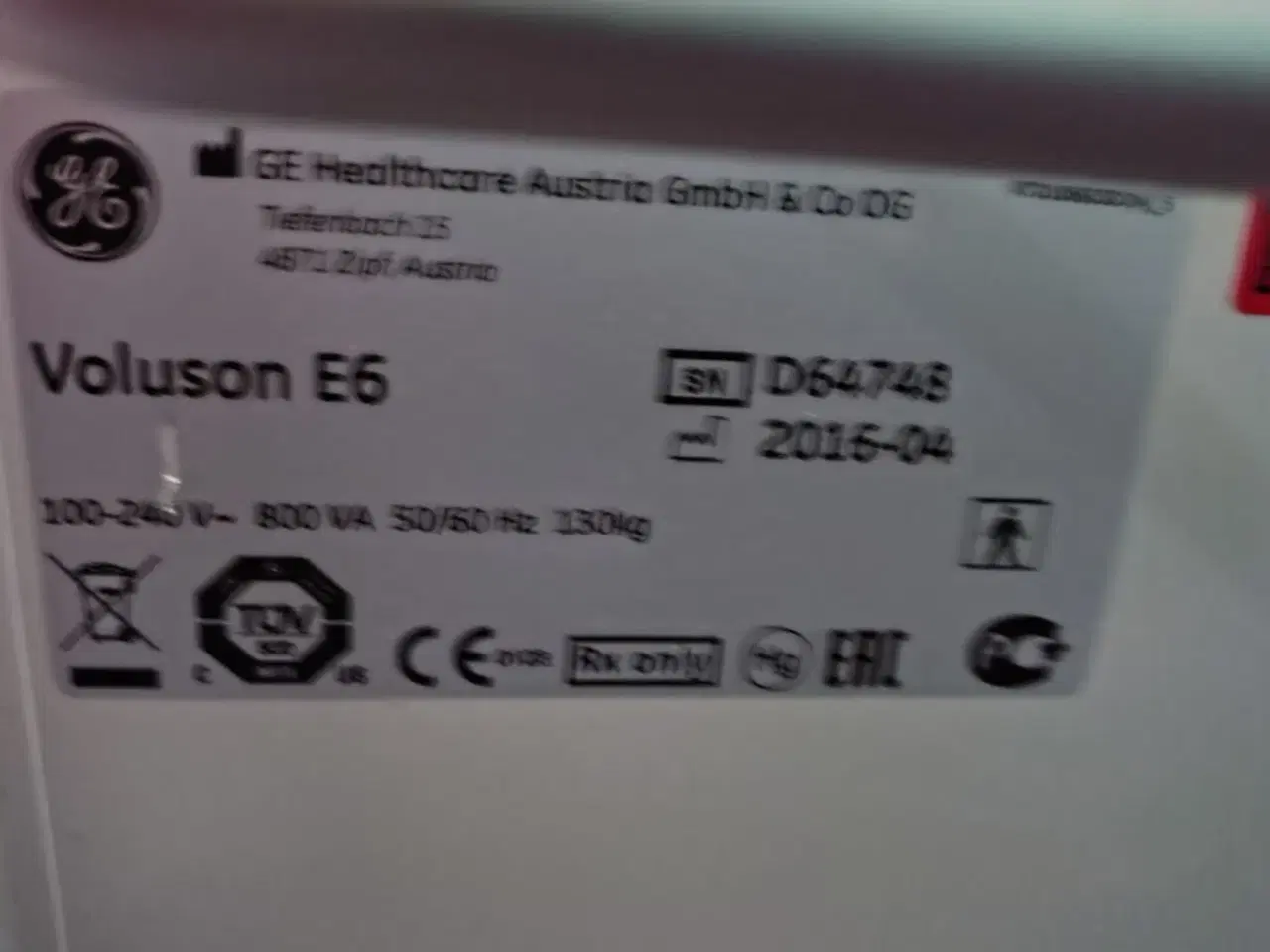 Billede 15 - Ultrasound scanner GE Voluson E6