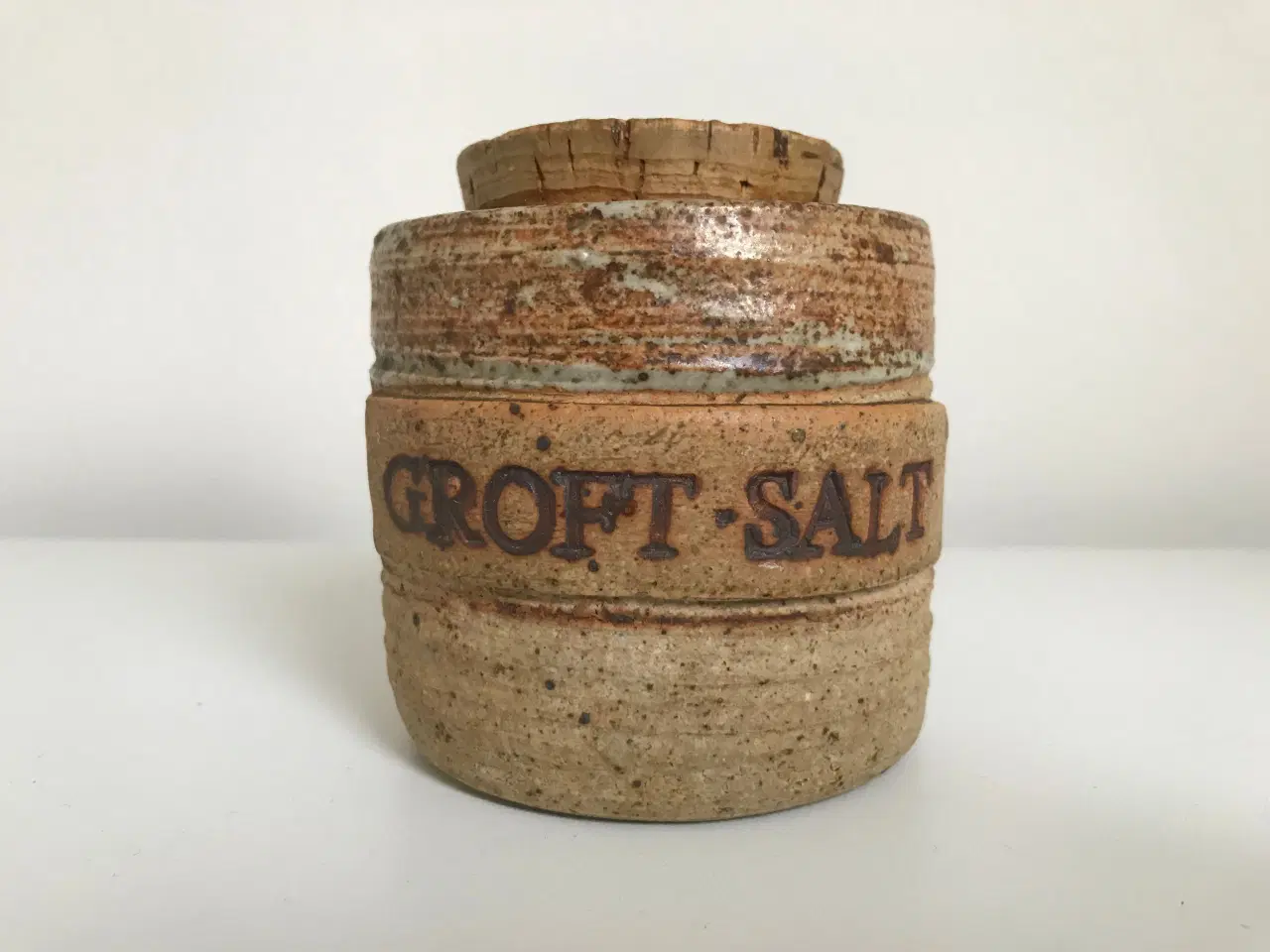 Billede 1 - Tue Keramik Krukke t/groft salt