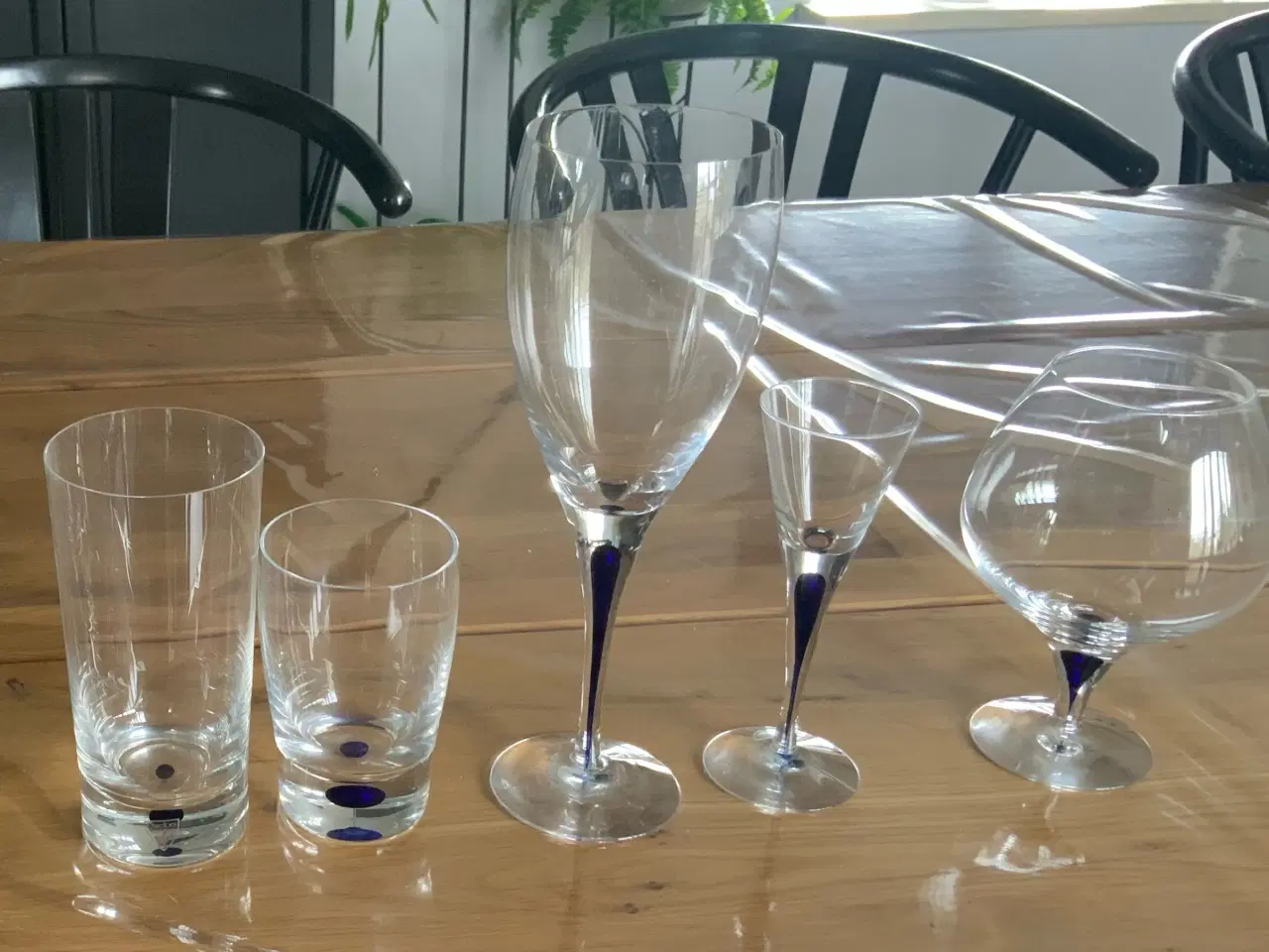 Billede 1 - Orrefors blue Intermezzo 