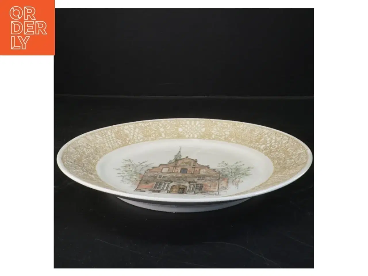 Billede 1 - Kongelig Porcelæn tallerken med motiv fra Kongelig Porcelæn (str. Ø 27,5 cm)