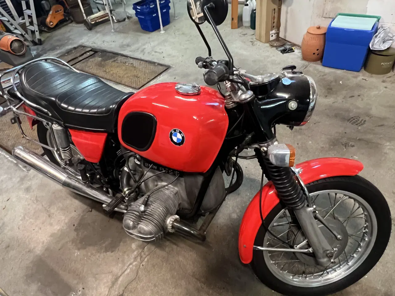 Billede 1 - Rigtig fin klassisk BMW motorcykel