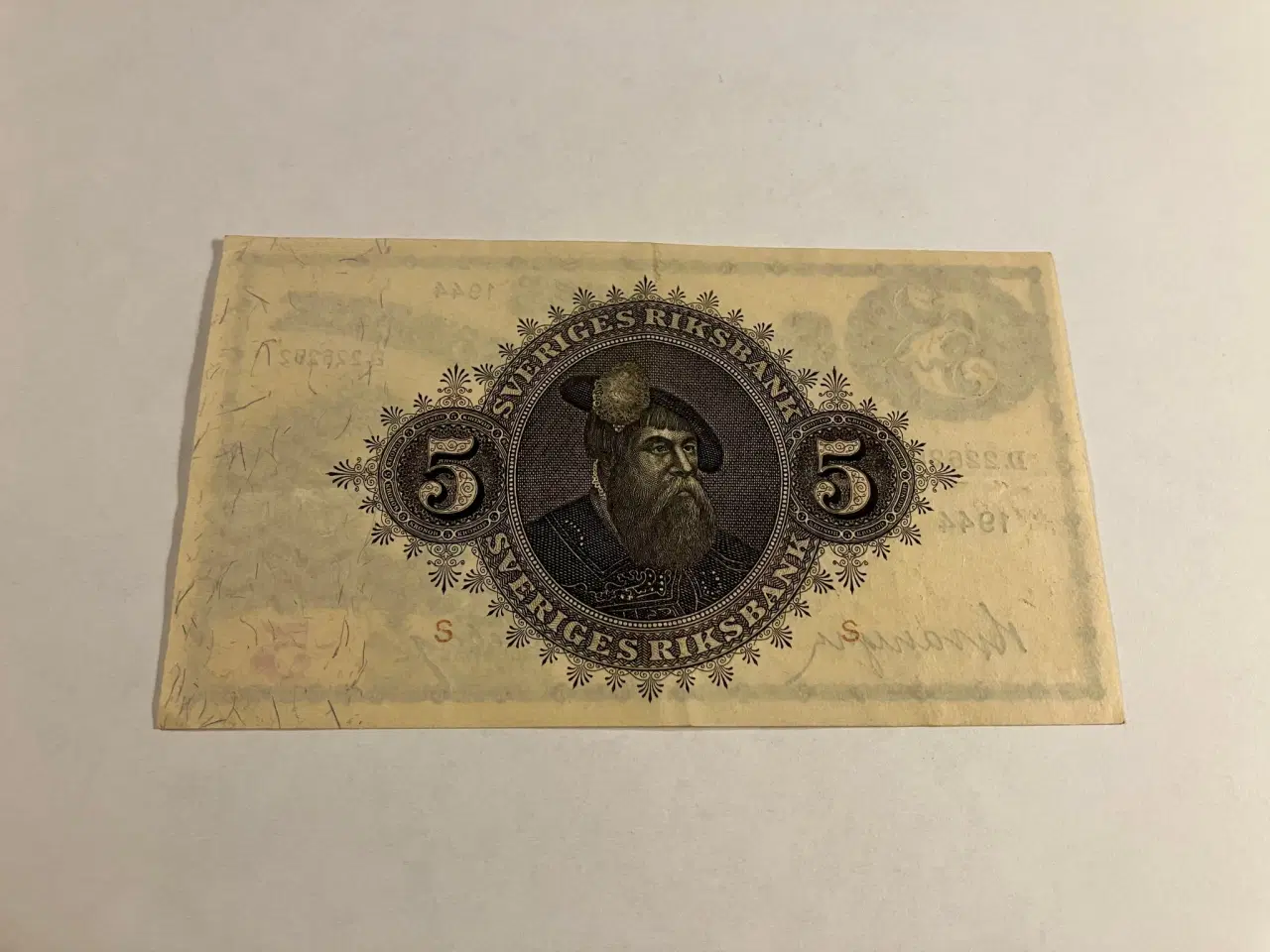 Billede 2 - Fem Kronor Sweden 1944