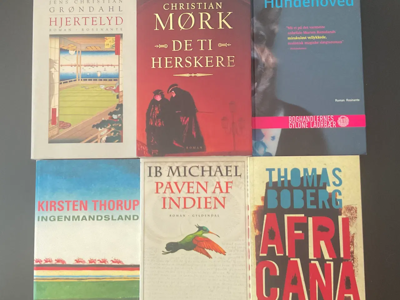 Billede 1 - Bogpakke med 6 danske romaner