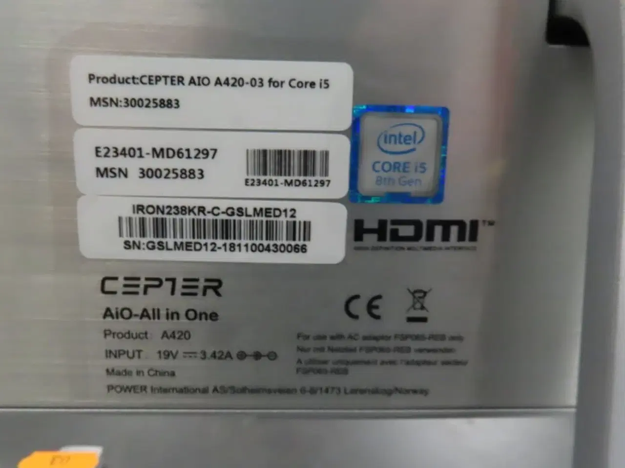 Billede 5 - All-in-one Computer CEPTER