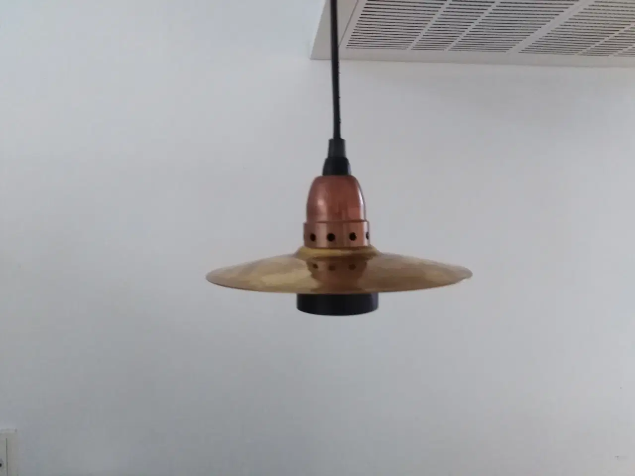 Billede 2 - Pendel i messing og kobber "Filosoflampen"