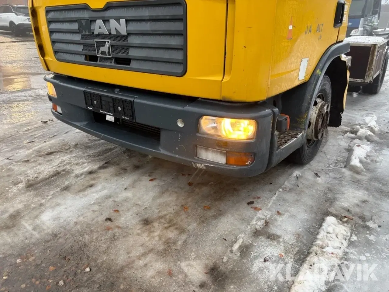 Billede 10 - Lastbil Man Tgl 10.240 med container og wirehejs