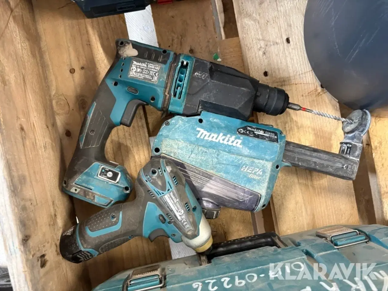 Billede 9 - Assorteret håndværktøj Bosch/Makita - 1 palle