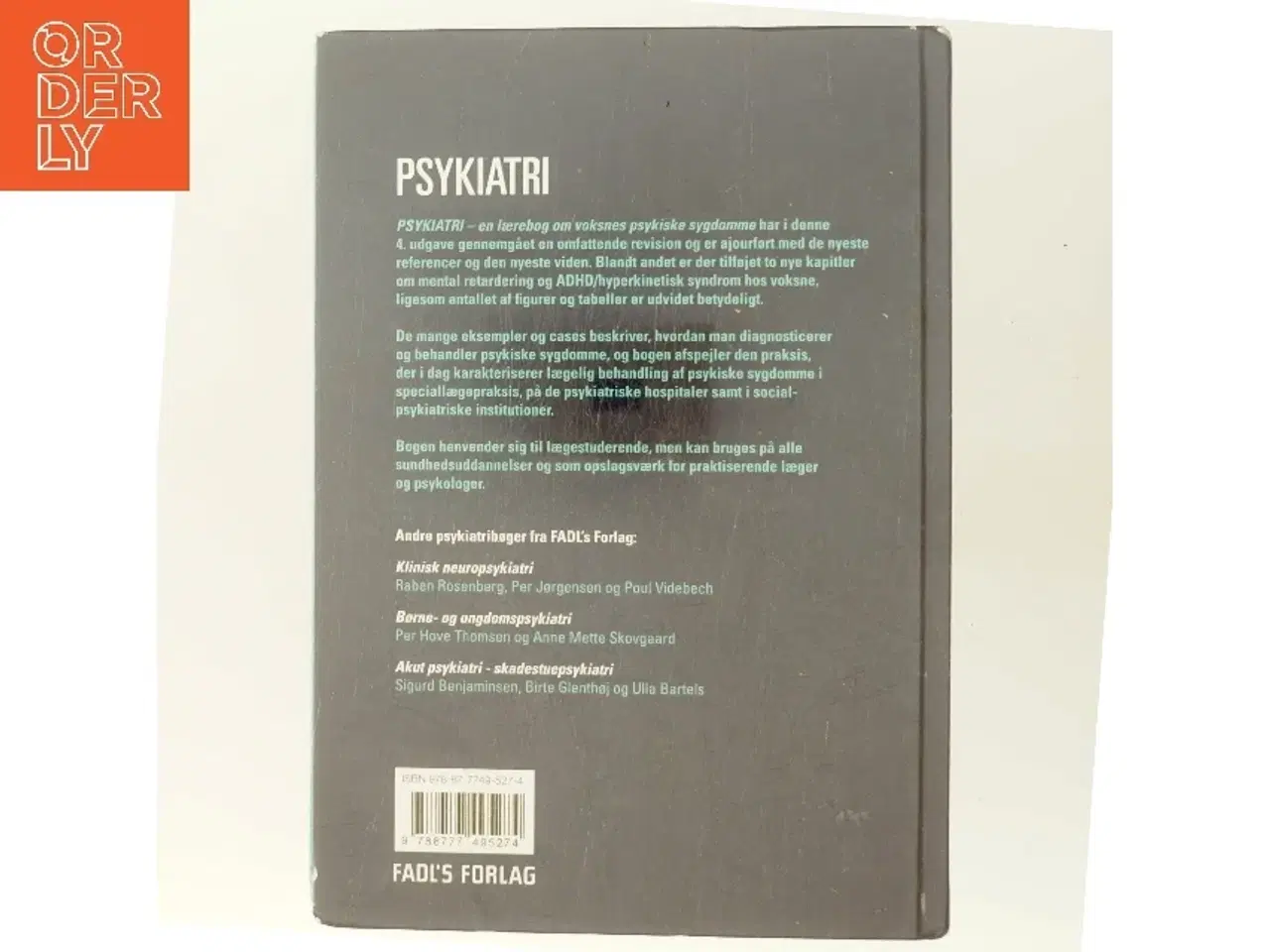 Billede 3 - Psykiatri : en lærebog om voksnes psykiske sygdomme (Bog)