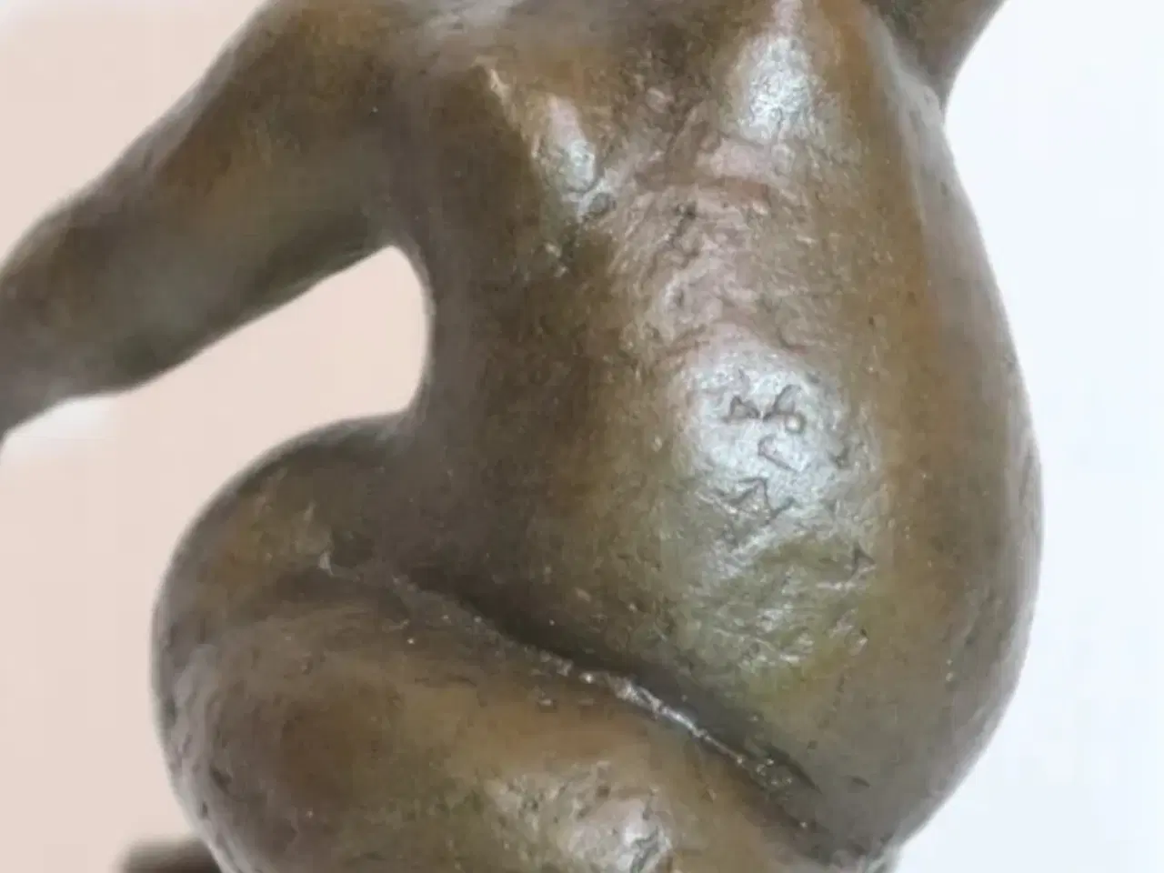 Billede 2 - Original Milo bronze figur. 